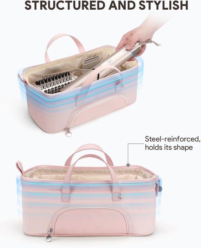 Lotour Hair Tools Travel Case Bag for Shark HD430 FlexStyle/Dyson Airwrap/Dyson Supersonic Hair Dryer, Portable Travel Storage Organizer for Hair Attachments Waterproof - Image 3